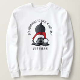 Camiseta de Natal KiniArt Cocker Spaniel