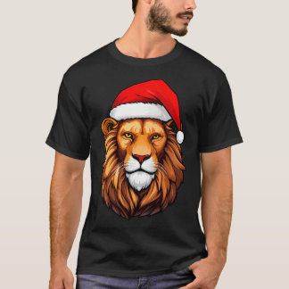 Camiseta de Natal Leo