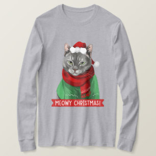 Camiseta de Natal, Maybelle, a Cinza.