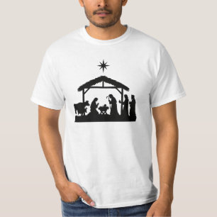 Camiseta de Natal Natividade