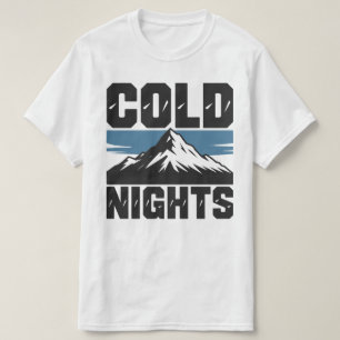 Camiseta de Natal Noites Frias