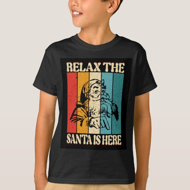 Camiseta de Natal para Crianças (Frente)