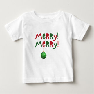 Camiseta de Natal para crianças com frase fofa