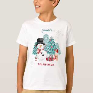 Camiseta de Natal para Crianças de Natal Bonita