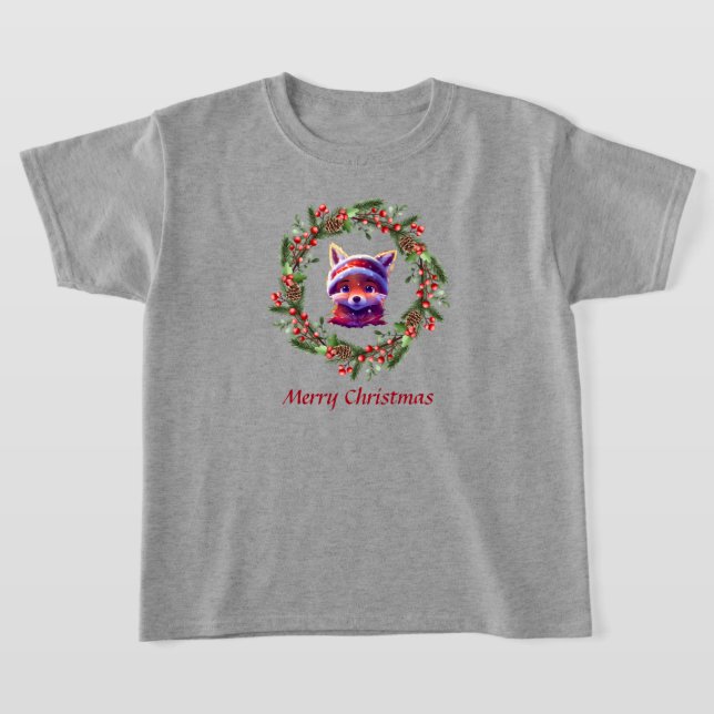 Camiseta de Natal para Jovens (Postura )