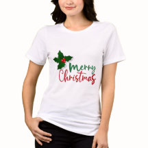 Camiseta de Natal para Mulheres
