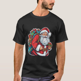 Camiseta de Natal para rapazes | Tee de Festas Fes