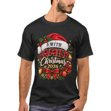 Camiseta de Natal Personalizada para a Família 202