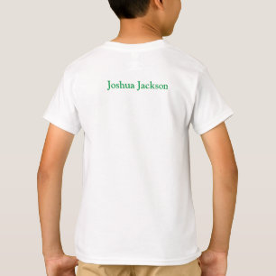 Camiseta De Natal Personalizada Para Crianças