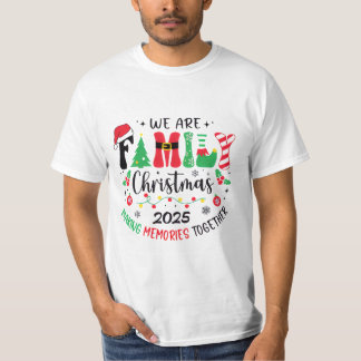 Camiseta de Natal 'Somos Família'