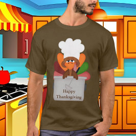 Camiseta de Natal Turquia, Ação de cozinhar