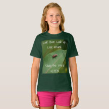 Camiseta de natureza STEM para raparigas