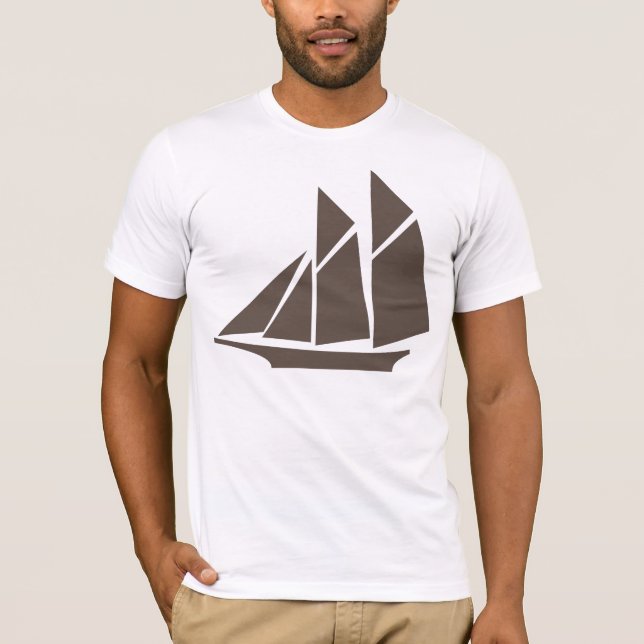 Camiseta de navio à vela (Frente)