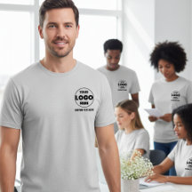 Camiseta de Negócios com Logotipo Personalizado | 