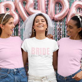 Camiseta de Noiva | Futuro Nome da Sra. Personaliz