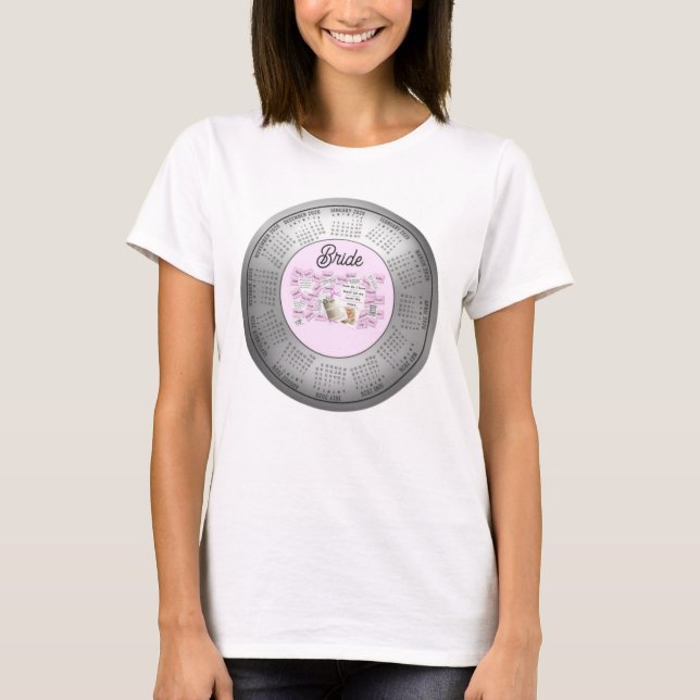 Camiseta de Noiva para Casamento em 2026 (Frente)