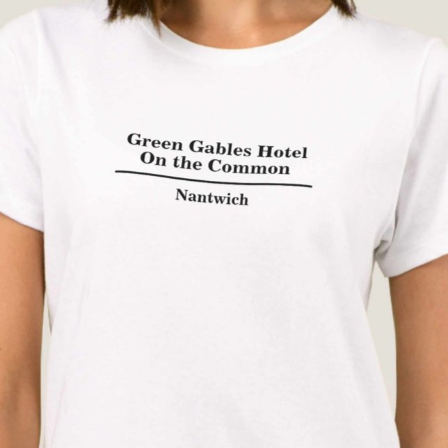 Camiseta de Nome do Hotel ou Restaurante (Criador carregado)