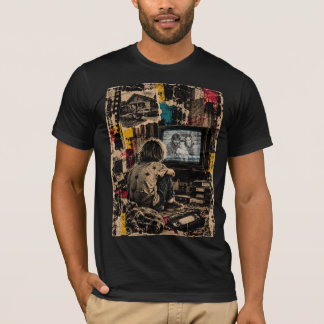 Camiseta de Nostalgia VHS Grunge de Memórias Perdi