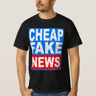 Camiseta de notícias falsas barata - Teto para crí