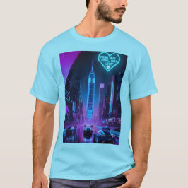 Camiseta De Nova Iorque, com amor - liberdade espiritual.