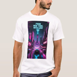 Camiseta De Nova Iorque, com amor - Quinta Avenida Mood