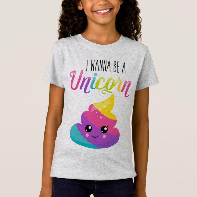 Camiseta de Nova Jersey das Unicorn Girls (Frente)