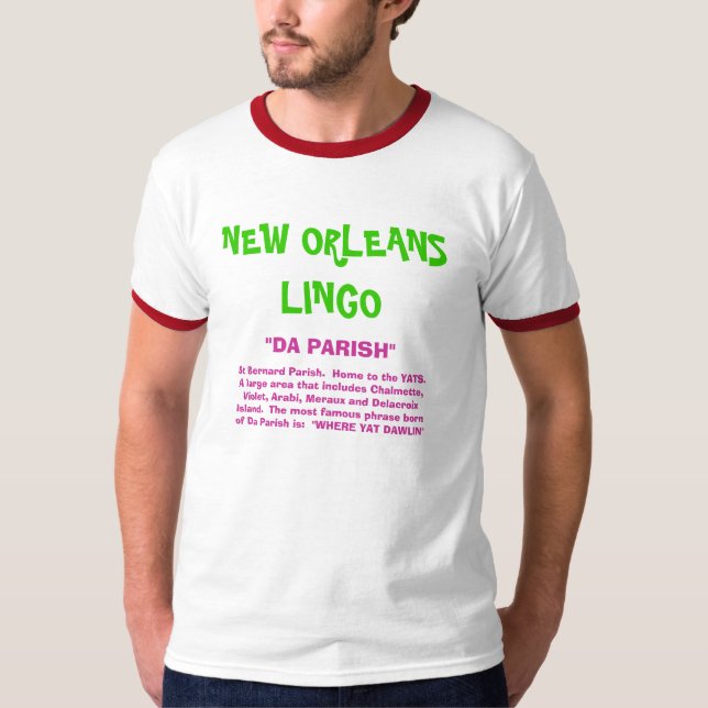 CAMISETA + DE NOVA ORLEÃES (Frente)