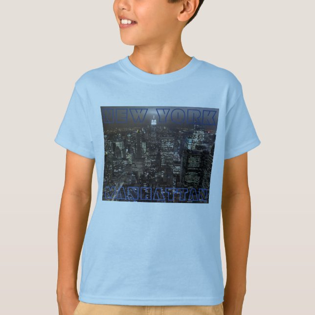 Camiseta de Nova York - Camisa NY Souvenir Persona (Frente)