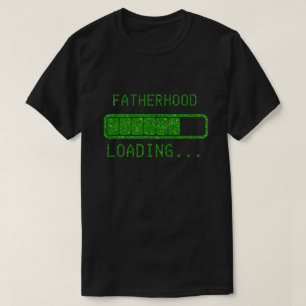 Camiseta de Novo papai com brilho de cliente