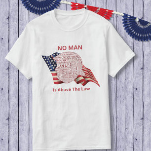 Camiseta de Nuvem Política Anti-Trump