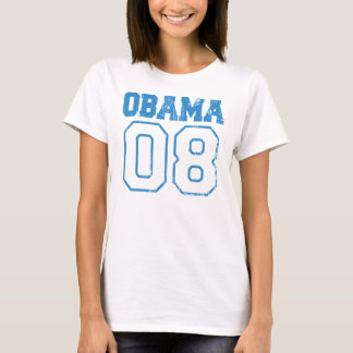 Camiseta de Obama 08 do vintage