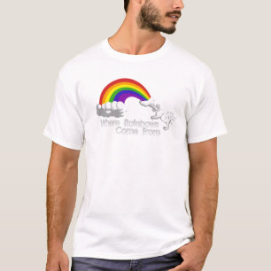 Camiseta De onde os arcos-íris vêm
