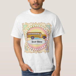 Camiseta de ônibus escolar
