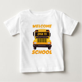Camiseta de Ônibus Escolar de Volta à Escola