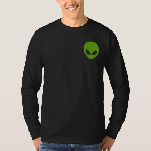 Camiseta de ordens alienígenas (Frente)