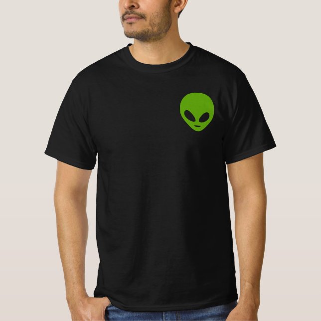 Camiseta de ordens alienígenas (Frente)