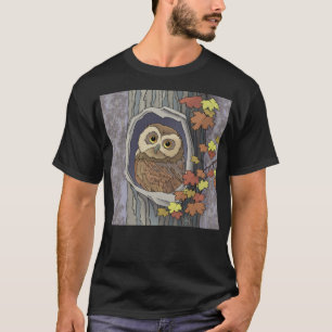 Camiseta de outono e Colores de queda T