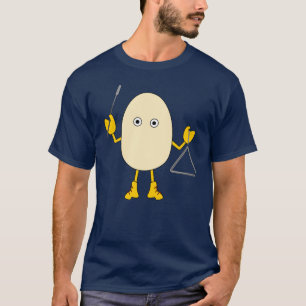 Camiseta de Ovo de Triângulo