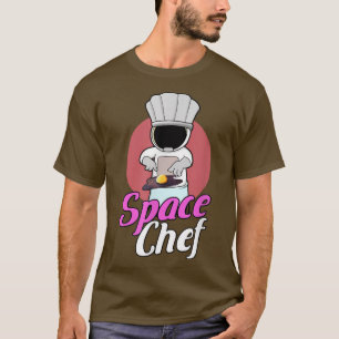 Camiseta de Ovos Universo do Chef Espacial Astrona