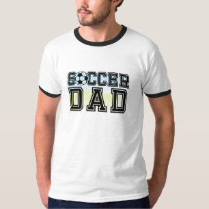Camiseta de Pai de futebol com T-Shirt personaliza
