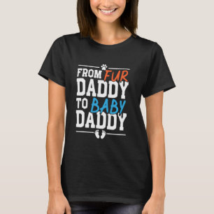 Camiseta De Pai De Peles Para Pai De Bebê Gordura De Anúnci