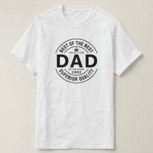 Camiseta de Pai de Qualidade Superior dos Melhores