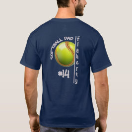 Camiseta de Pai de Softbol