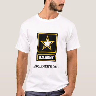 Camiseta de Pai de Soldado do Exército dos EUA – O