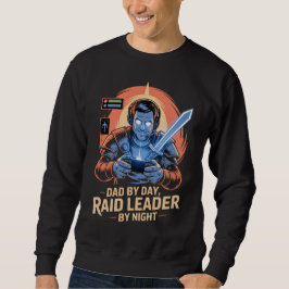 Camiseta de pai gamer Líder de Raide Noturno por D