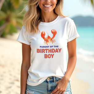 Camiseta de Pai/Mãe do Menino do Aniversário Lagos