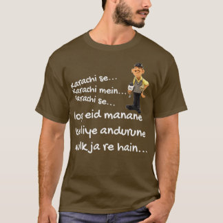 Camiseta de Pakistani Funny Reporter Urdu e Hindi