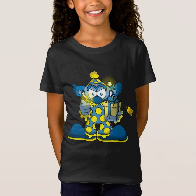Camiseta de Palhaço Engraçado (Frente)