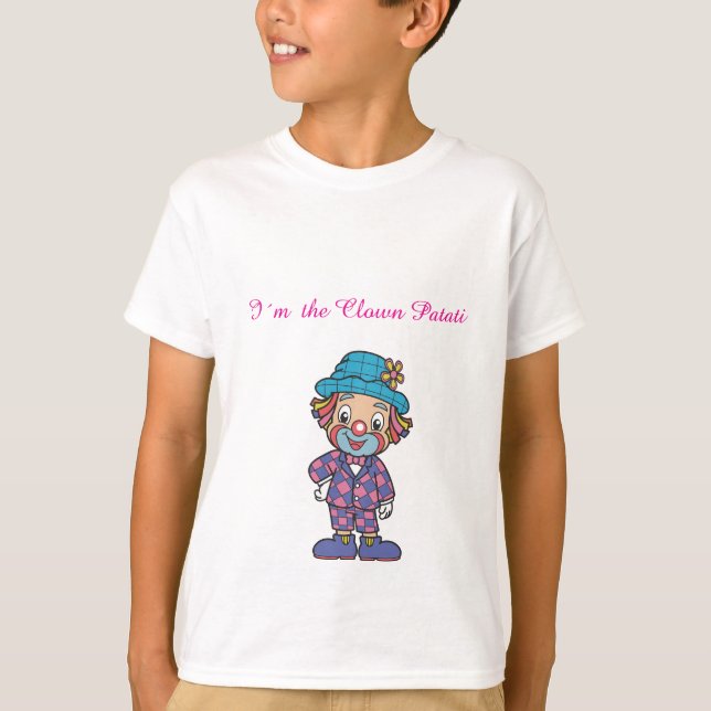 Camiseta de Palhaço Fofo (Frente)