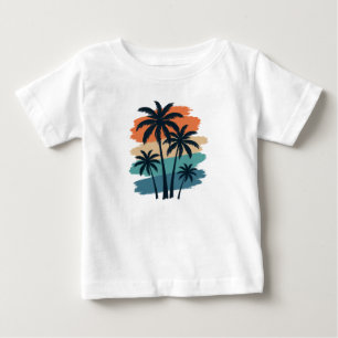 Camiseta de Palmeiras Retro Vintage – Pôr do Sol T